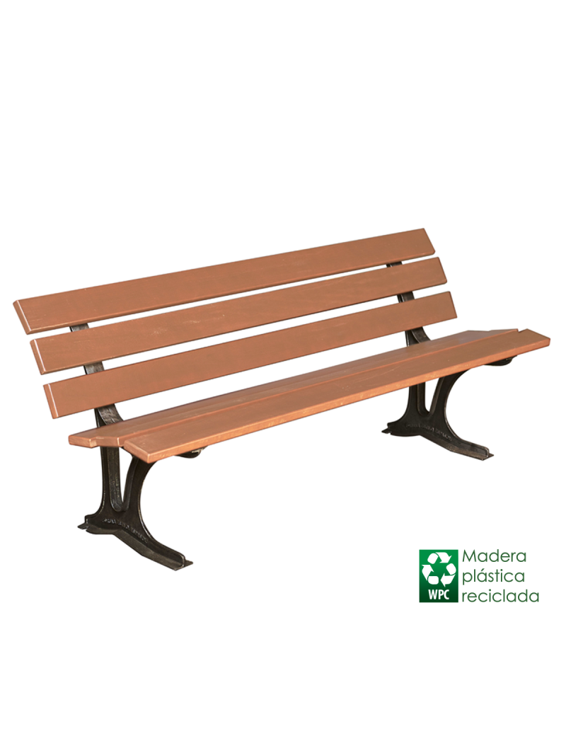 Banco Paris Madera Plastica Reciclada