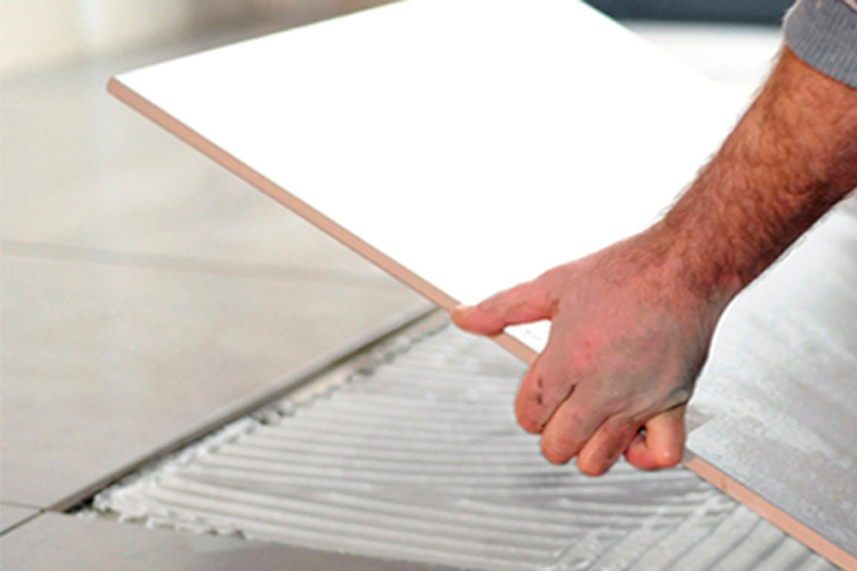 Adhesivo porcelanato