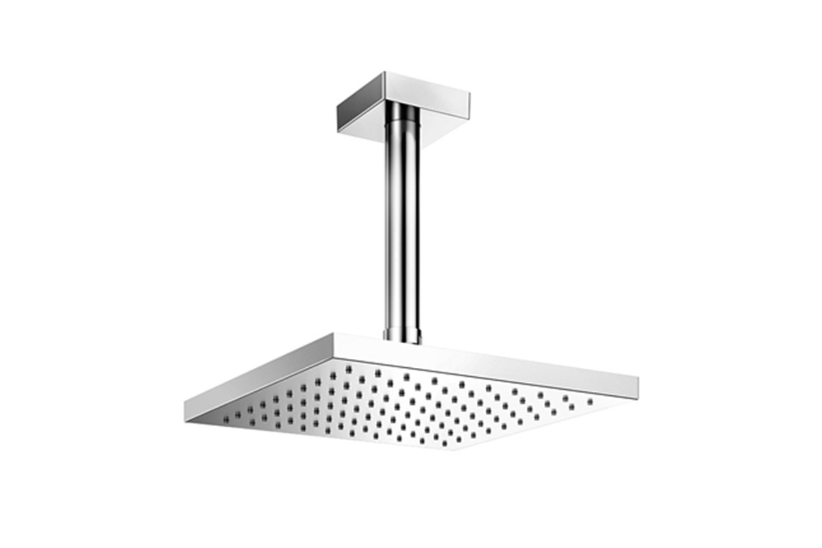 Ducha de techo cuadrada